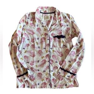 Victoria’s Secret matching feather & bow pajama set